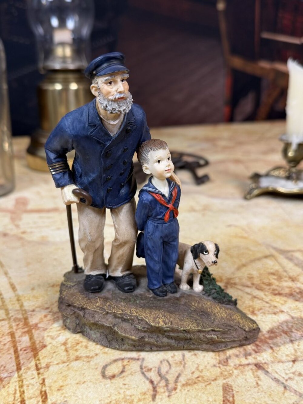 Norman Rockwell "Outward Bound" Figurine - Islandia International Collection